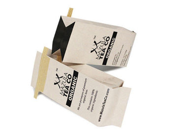 Печатание Эко Гуссет сумок кофе бумаги Крафт упаковывая бортовое с связью олова