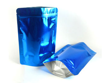 Resealable Foil Ziplock Bags Moisture Proof No Leakage  Customer Design
