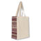 Stylish Handle Canvas Shopping Bags , Canvas Cloth Bags Eco Friendly