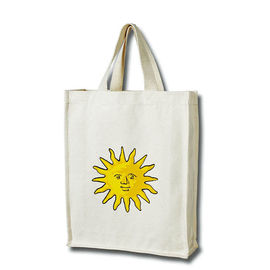 Многоразовый логотип Эко сумки Тоте холста покупок дружелюбный подгонянный с Гуссет